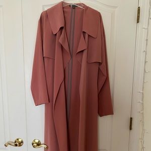 Dusty Pink Lightweight Trench